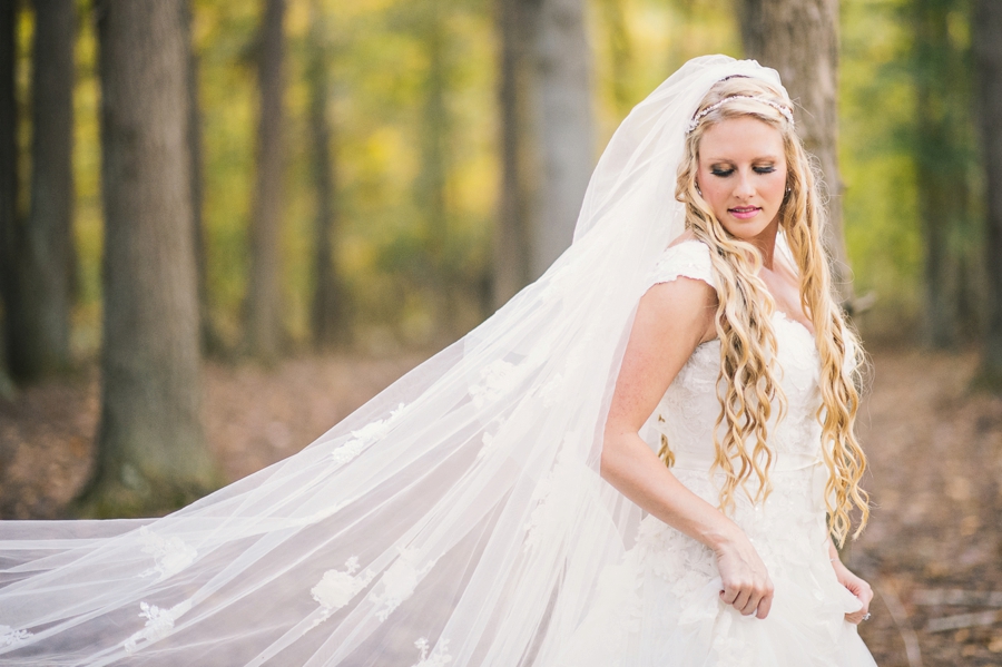 Brianna | Fredericksburg, Virginia Enchanted Woods Bridal Portraits Photographer