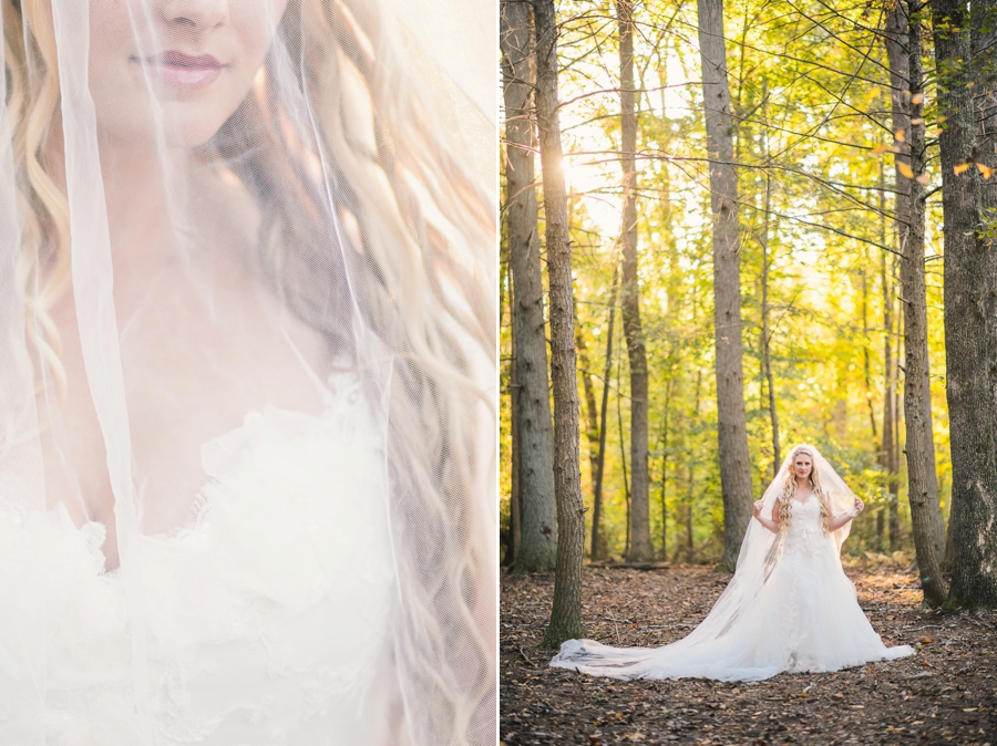 Brianna | Fredericksburg, Virginia Enchanted Woods Bridal Portraits Photographer