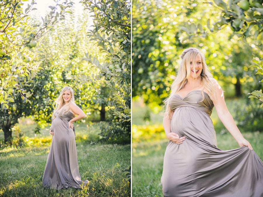 Chris & Hayley | Markham, Virginia Apple Orchard Maternity Portrait Photographer