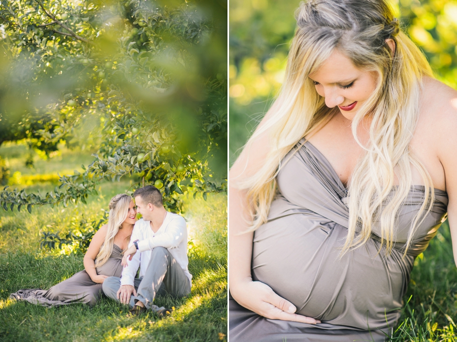 Chris & Hayley | Markham, Virginia Apple Orchard Maternity Portrait Photographer