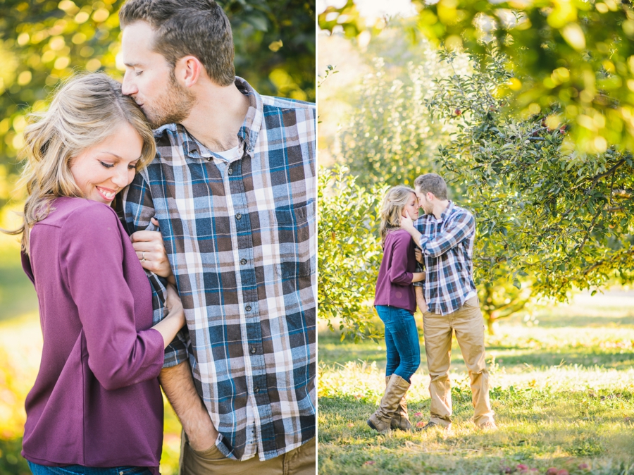 Brandon & Sam | Hartlands Orchard + Sky Meadows Park, Virginia Engagement Photographer