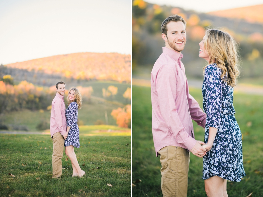 Brandon & Sam | Hartlands Orchard + Sky Meadows Park, Virginia Engagement Photographer