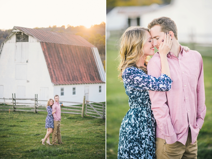 Brandon & Sam | Hartlands Orchard + Sky Meadows Park, Virginia Engagement Photographer