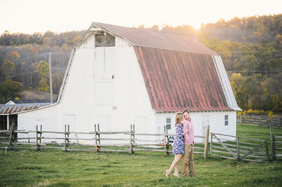 Brandon & Sam | Hartlands Orchard + Sky Meadows Park, Virginia Engagement Photographer