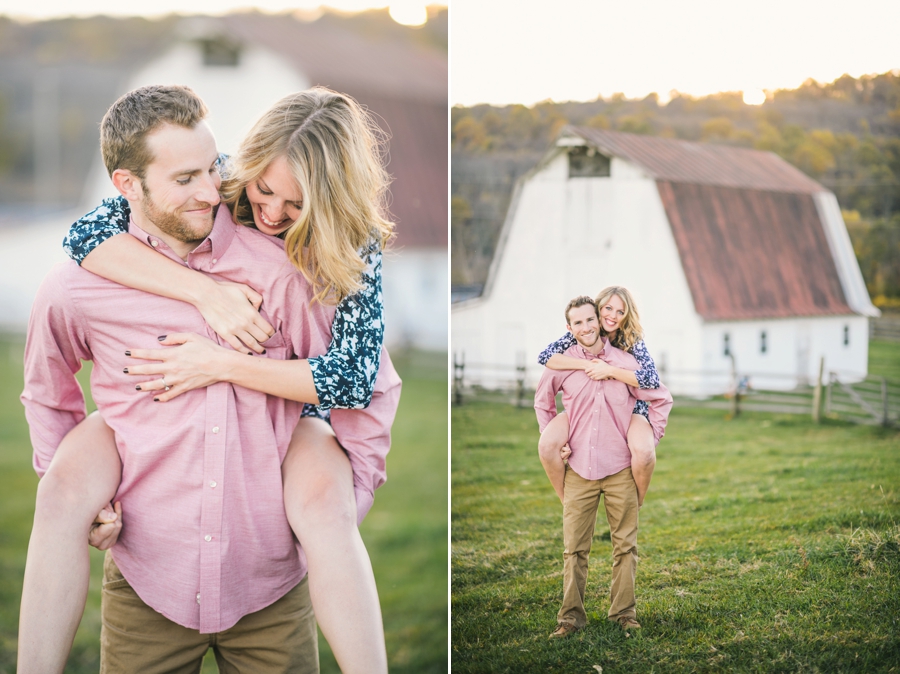 Brandon & Sam | Hartlands Orchard + Sky Meadows Park, Virginia Engagement Photographer