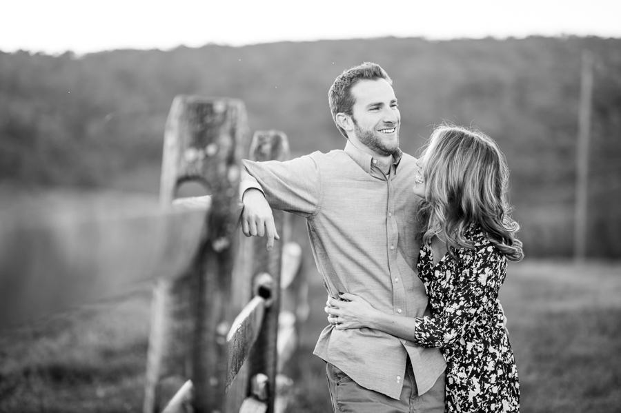 Brandon & Sam | Hartlands Orchard + Sky Meadows Park, Virginia Engagement Photographer