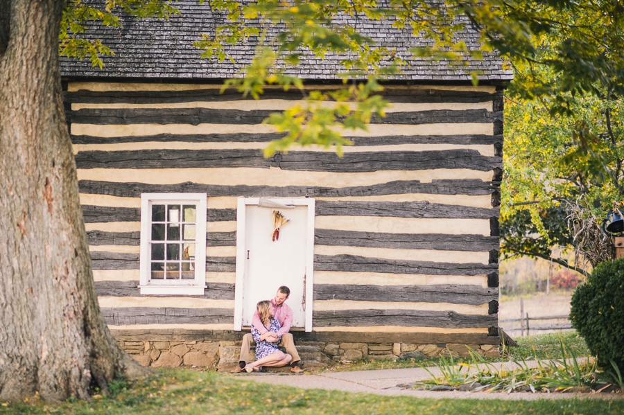 Brandon & Sam | Hartlands Orchard + Sky Meadows Park, Virginia Engagement Photographer