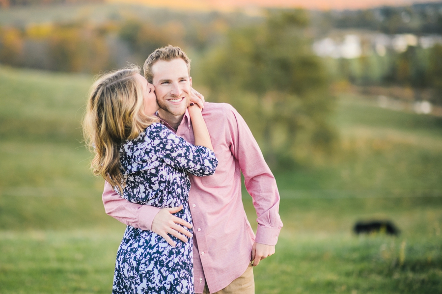 Brandon & Sam | Hartlands Orchard + Sky Meadows Park, Virginia Engagement Photographer