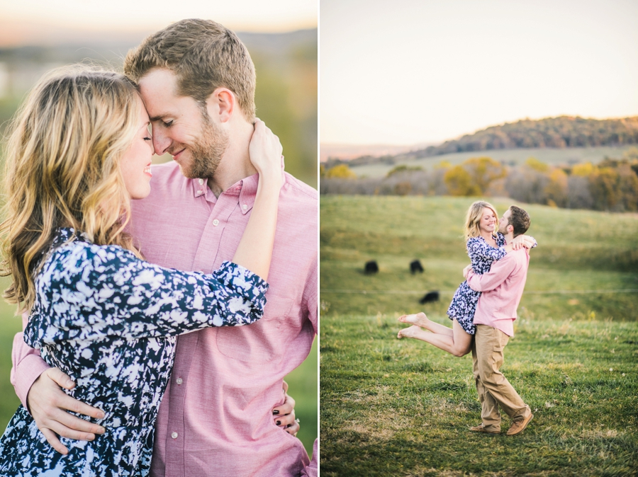 Brandon & Sam | Hartlands Orchard + Sky Meadows Park, Virginia Engagement Photographer