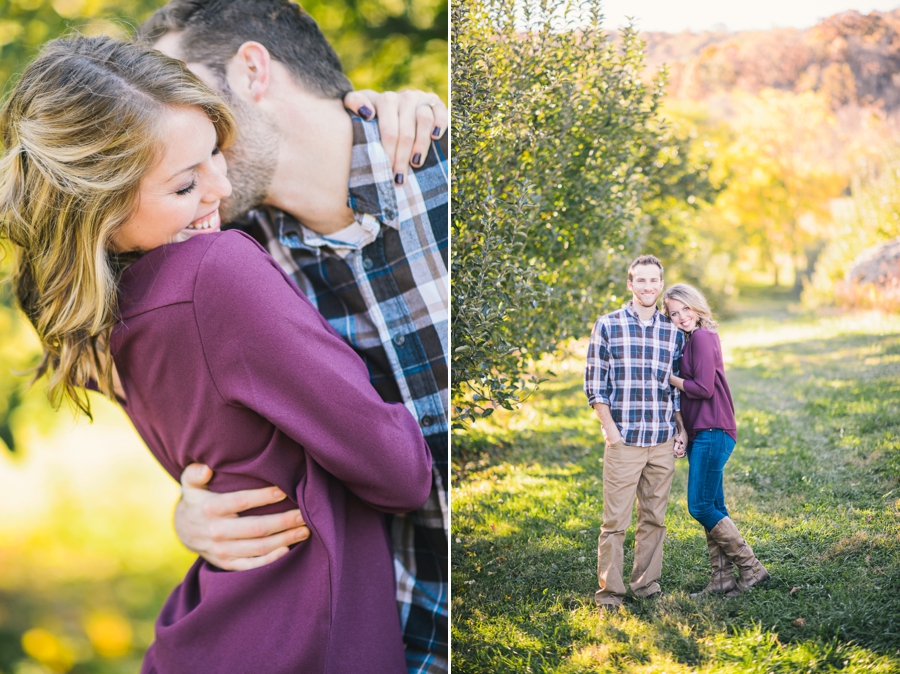 Brandon & Sam | Hartlands Orchard + Sky Meadows Park, Virginia Engagement Photographer