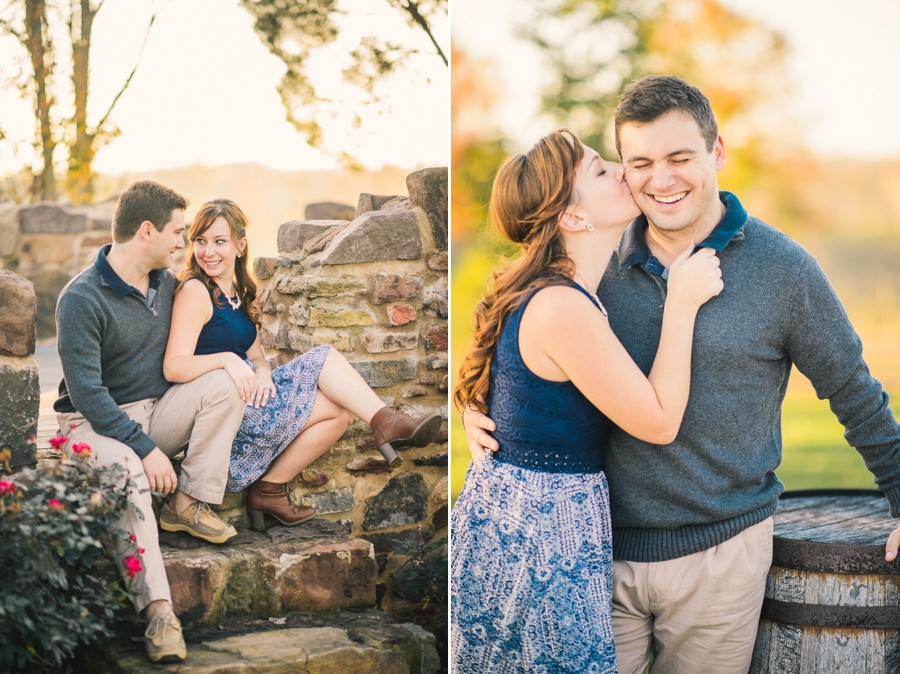 Josh & Amanda | Winery at Bull Run, Manassas, Virginia Engagement Photographer