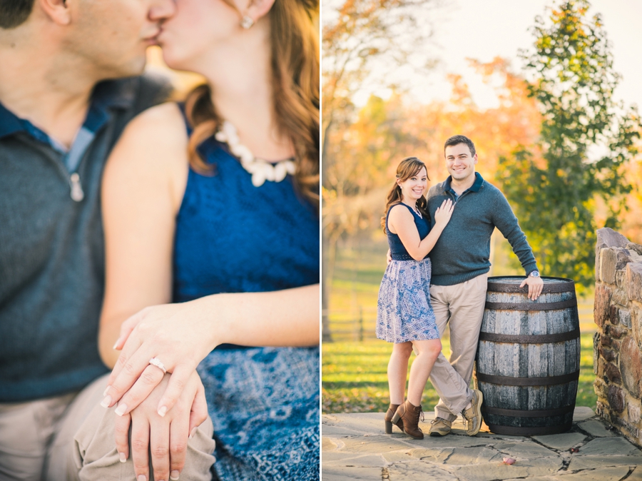 Josh & Amanda | Winery at Bull Run, Manassas, Virginia Engagement Photographer