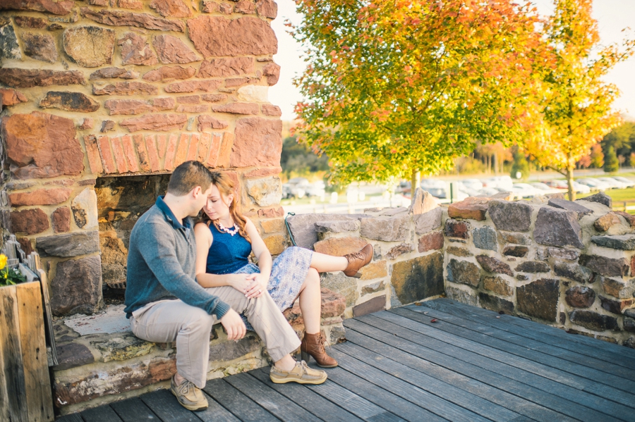 Josh & Amanda | Winery at Bull Run, Manassas, Virginia Engagement Photographer