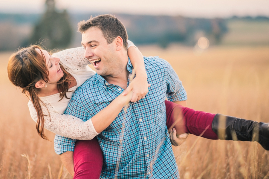 Josh & Amanda | Winery at Bull Run, Manassas, Virginia Engagement Photographer