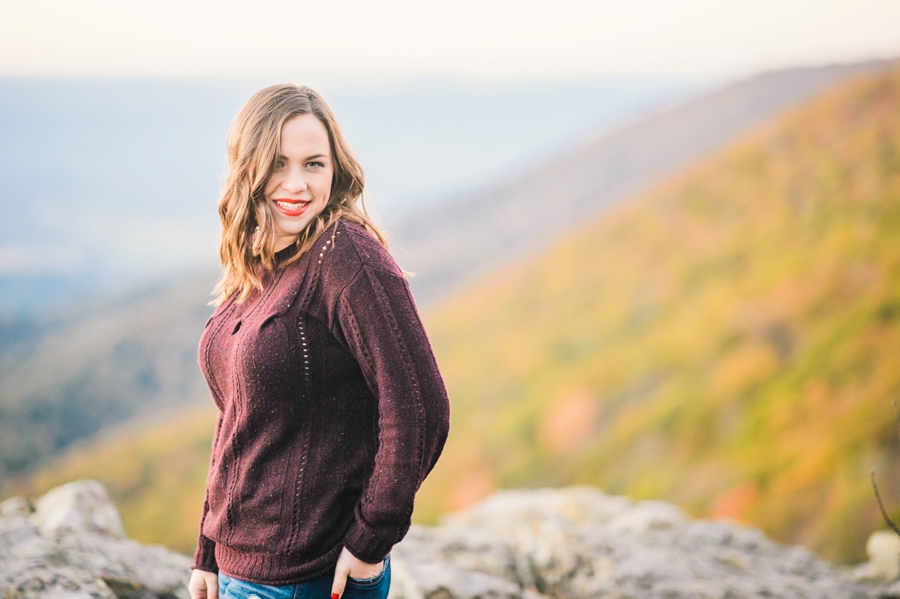 Lane | Skyline Drive, Virginia Senior Portrait Photographer