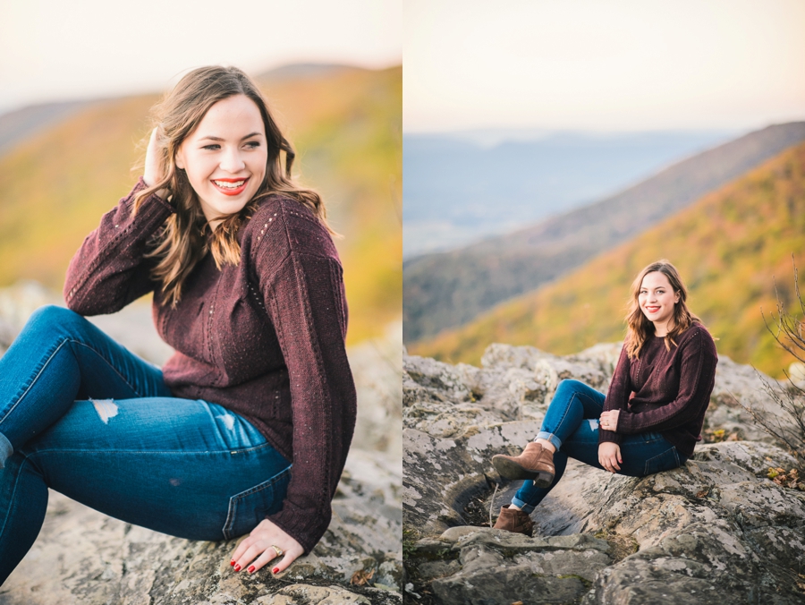 Lane | Skyline Drive, Virginia Senior Portrait Photographer