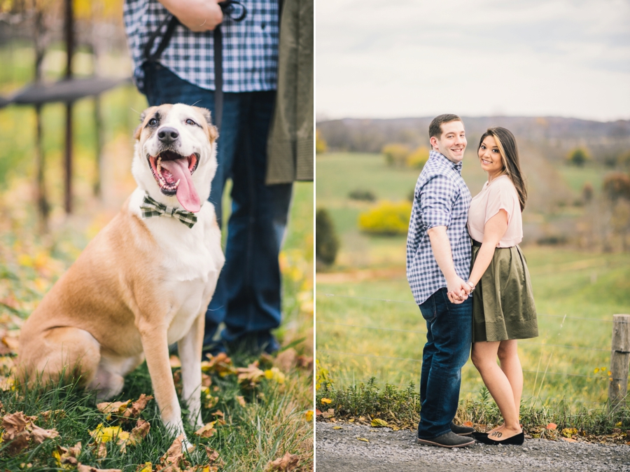 Matt & Tina | Stone Tower Winery, Leesburg, VA Engagement Photographer