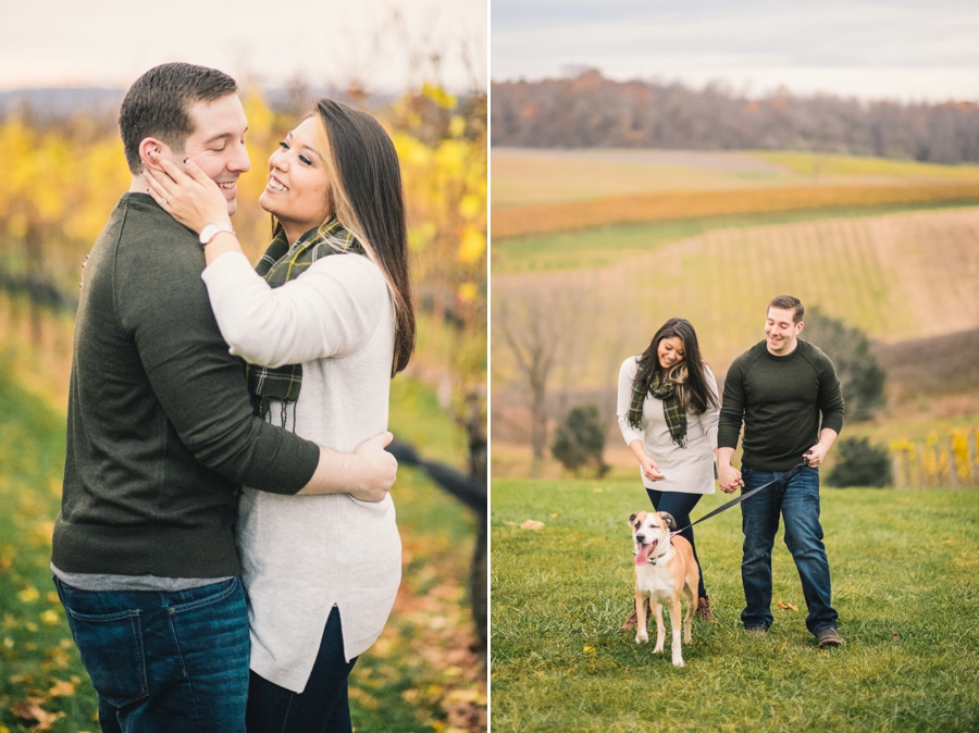 Matt & Tina | Stone Tower Winery, Leesburg, VA Engagement Photographer