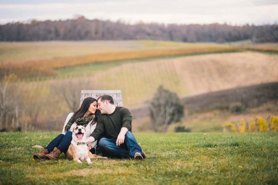 Matt & Tina | Stone Tower Winery, Leesburg, VA Engagement Photographer