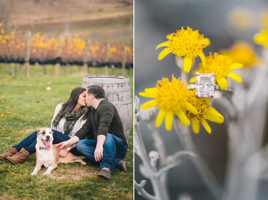 Matt & Tina | Stone Tower Winery, Leesburg, VA Engagement Photographer