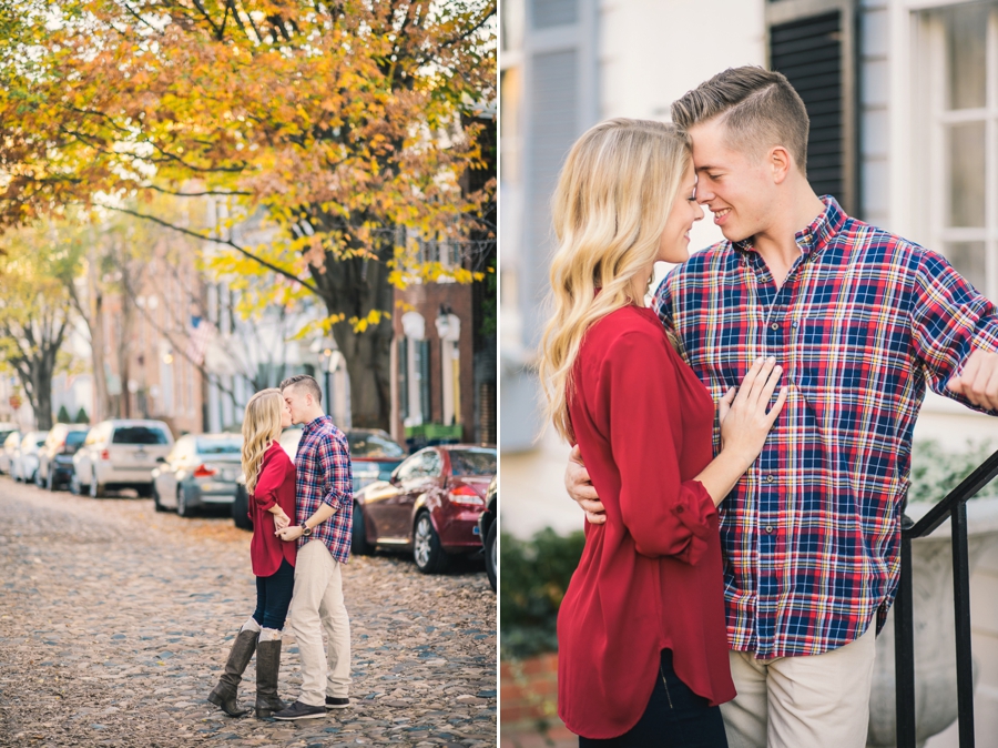 Josh & Lindsey | Downtown Alexandria, VA Engagement Photographer