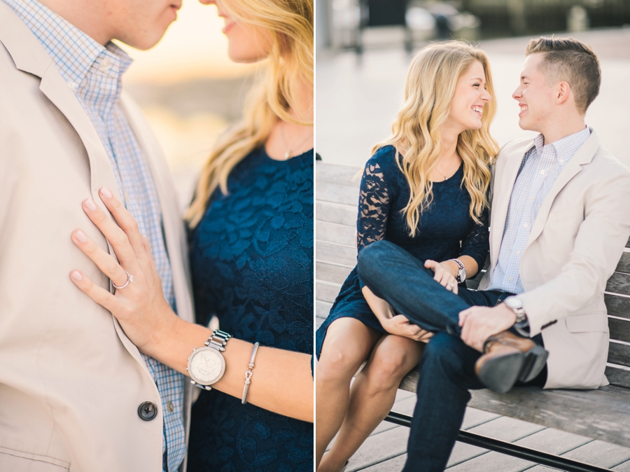 Josh & Lindsey | Downtown Alexandria, VA Engagement Photographer