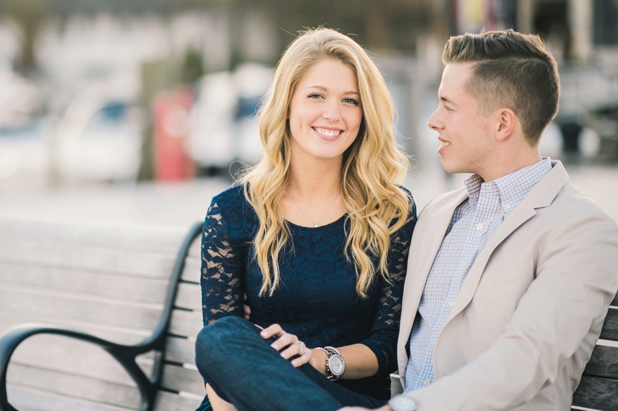 Josh & Lindsey | Downtown Alexandria, VA Engagement Photographer