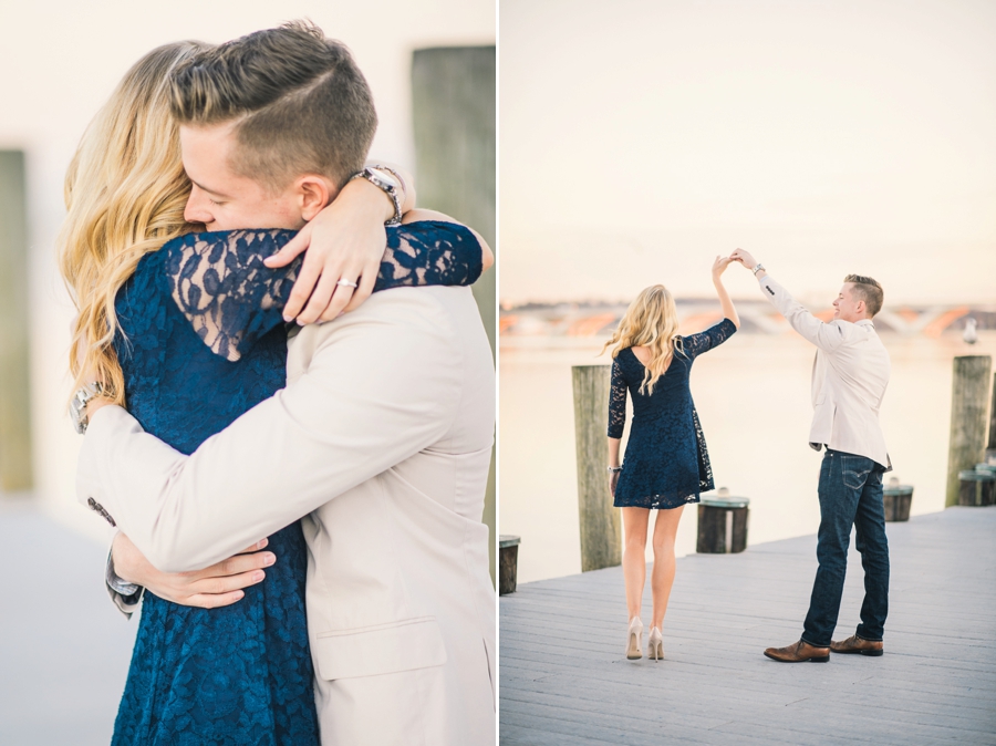 Josh & Lindsey | Downtown Alexandria, VA Engagement Photographer