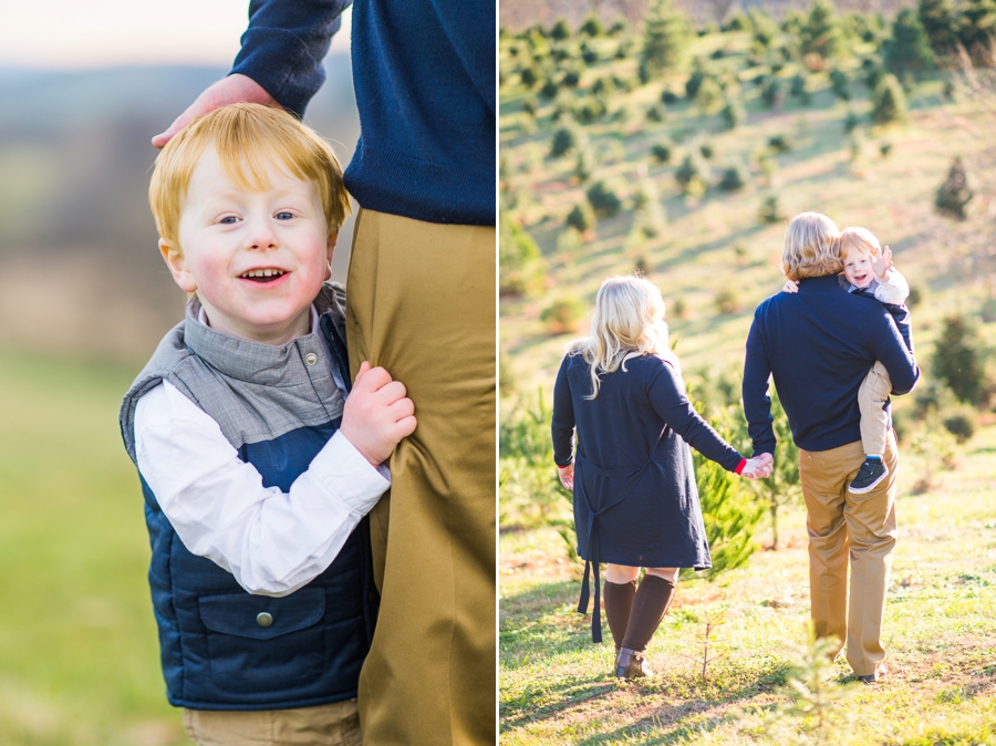 Tirserio Family | Warrenton, Virginia Christmas Tree Farm Portraits