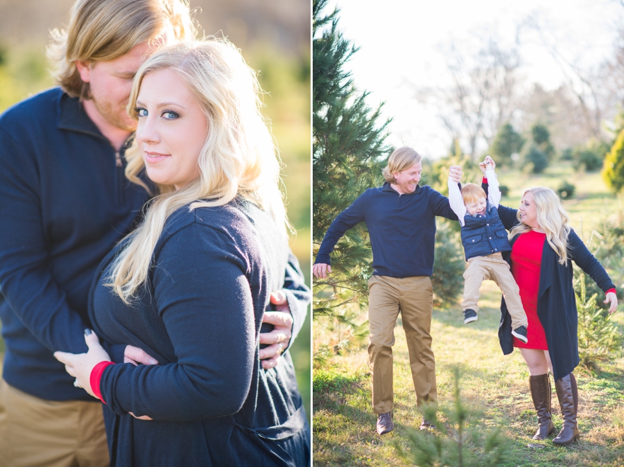 Tirserio Family | Warrenton, Virginia Christmas Tree Farm Portraits