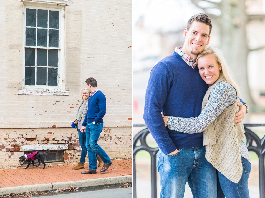 Evan & Ally | Downtown Warrenton, Virginia Couples Photographer