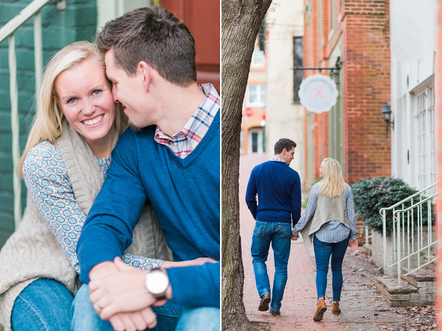 Evan & Ally | Downtown Warrenton, Virginia Couples Photographer