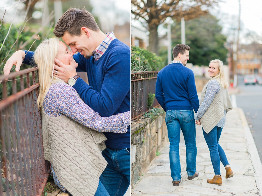 Evan & Ally | Downtown Warrenton, Virginia Couples Photographer