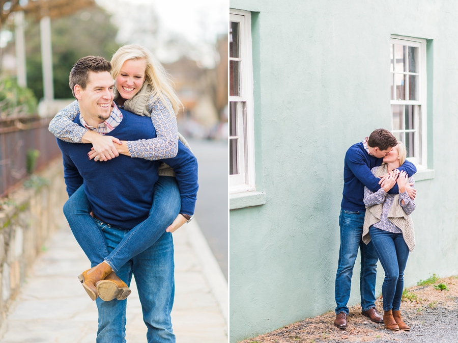 Evan & Ally | Downtown Warrenton, Virginia Couples Photographer