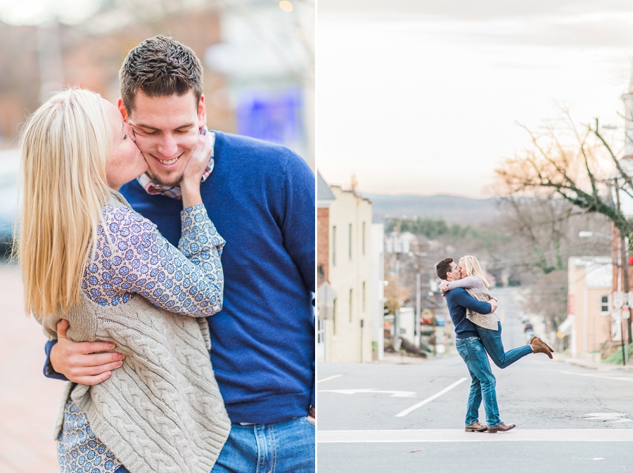 Evan & Ally | Downtown Warrenton, Virginia Couples Photographer