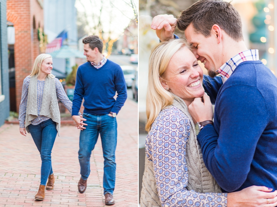 Evan & Ally | Downtown Warrenton, Virginia Couples Photographer