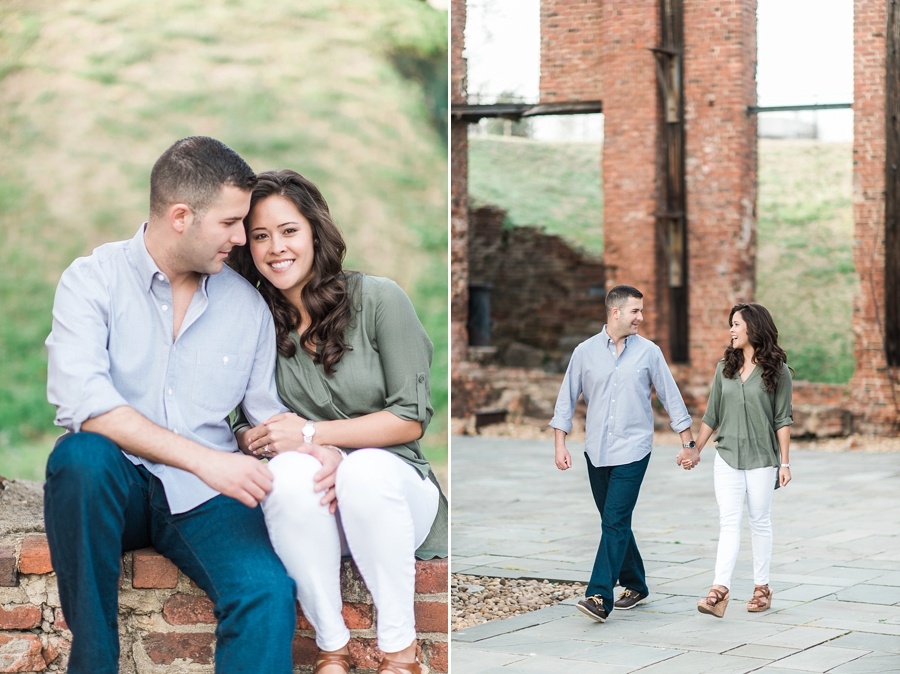 Chris & Natalie | Downtown Richmond, Virginia Engagement Photographer