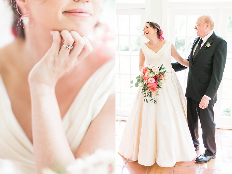 James & Natalie | Oatlands Plantation, Leesburg, Virginia Pink and Green Garden Wedding Photographer