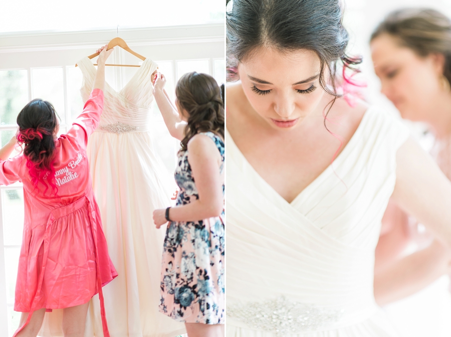 James & Natalie | Oatlands Plantation, Leesburg, Virginia Pink and Green Garden Wedding Photographer