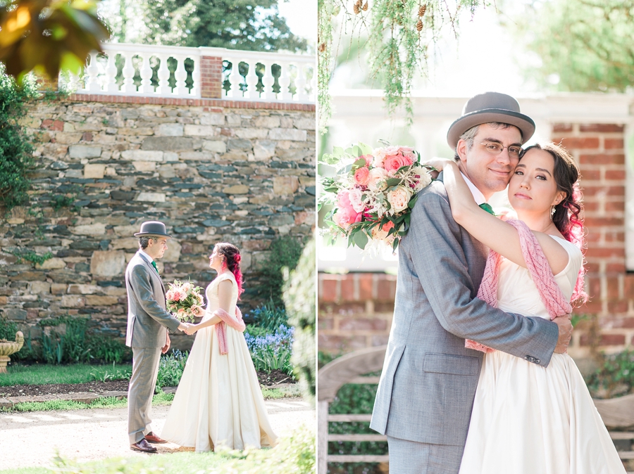 James & Natalie | Oatlands Plantation, Leesburg, Virginia Pink and Green Garden Wedding Photographer