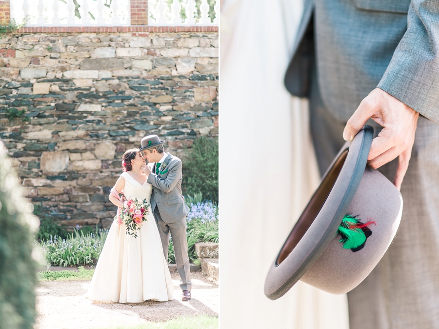 James & Natalie | Oatlands Plantation, Leesburg, Virginia Pink and Green Garden Wedding Photographer