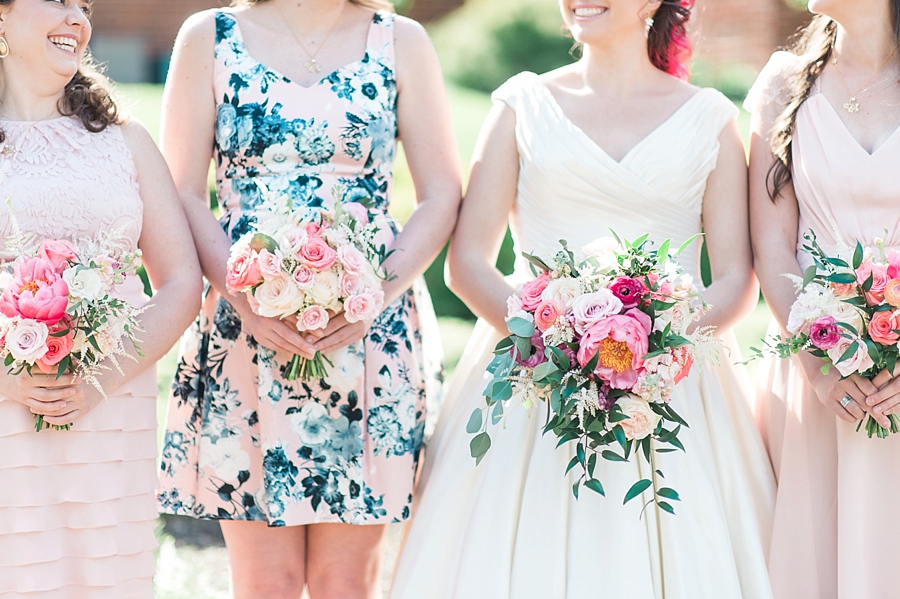 James & Natalie | Oatlands Plantation, Leesburg, Virginia Pink and Green Garden Wedding Photographer