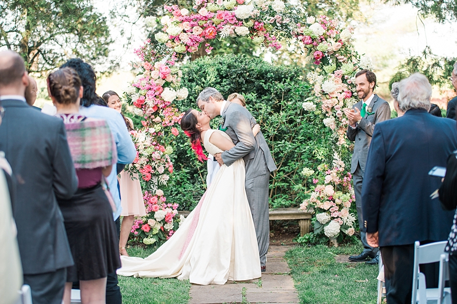 James & Natalie | Oatlands Plantation, Leesburg, Virginia Pink and Green Garden Wedding Photographer