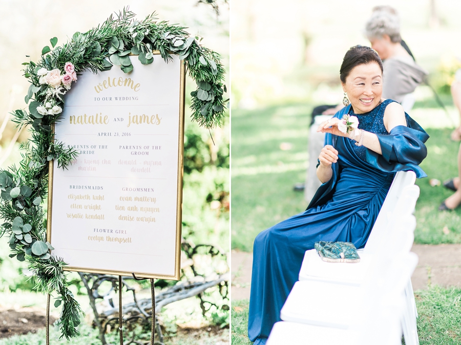 James & Natalie | Oatlands Plantation, Leesburg, Virginia Pink and Green Garden Wedding Photographer