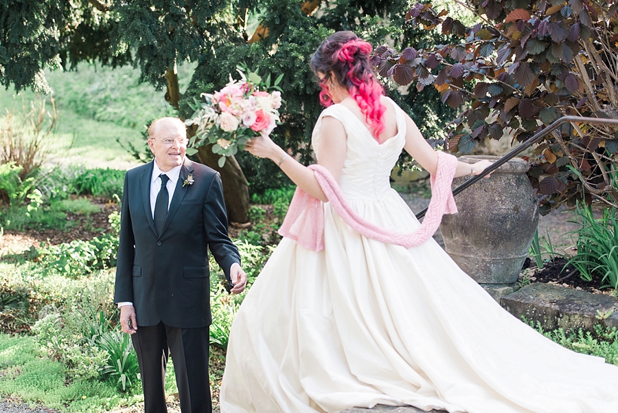 James & Natalie | Oatlands Plantation, Leesburg, Virginia Pink and Green Garden Wedding Photographer