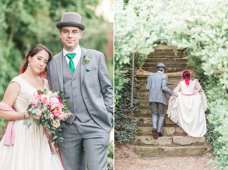 James & Natalie | Oatlands Plantation, Leesburg, Virginia Pink and Green Garden Wedding Photographer