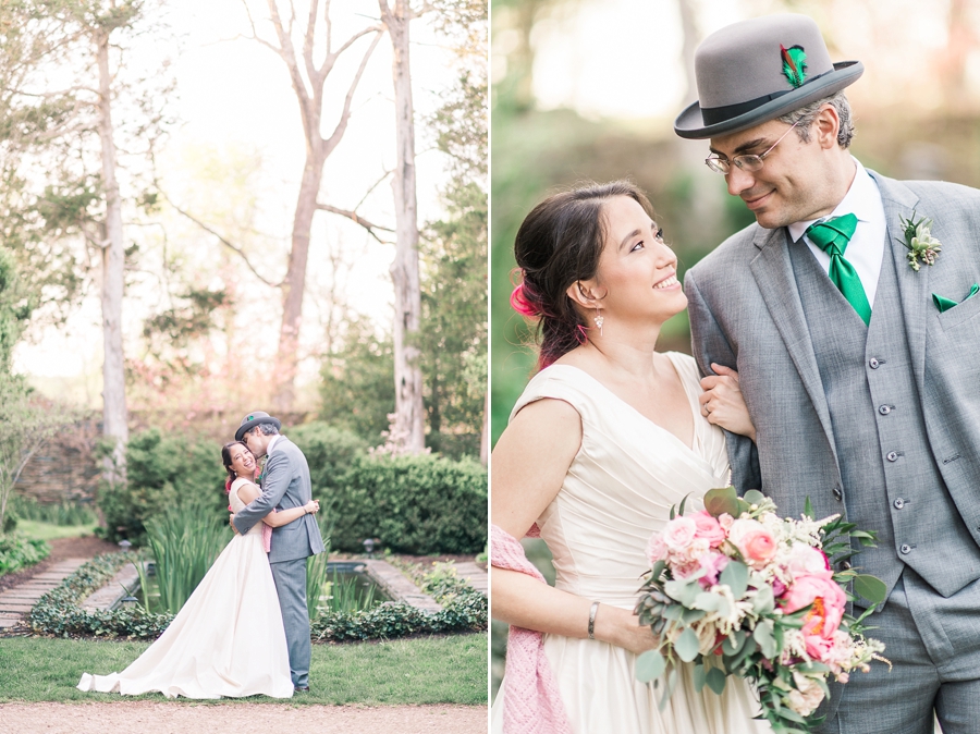 James & Natalie | Oatlands Plantation, Leesburg, Virginia Pink and Green Garden Wedding Photographer