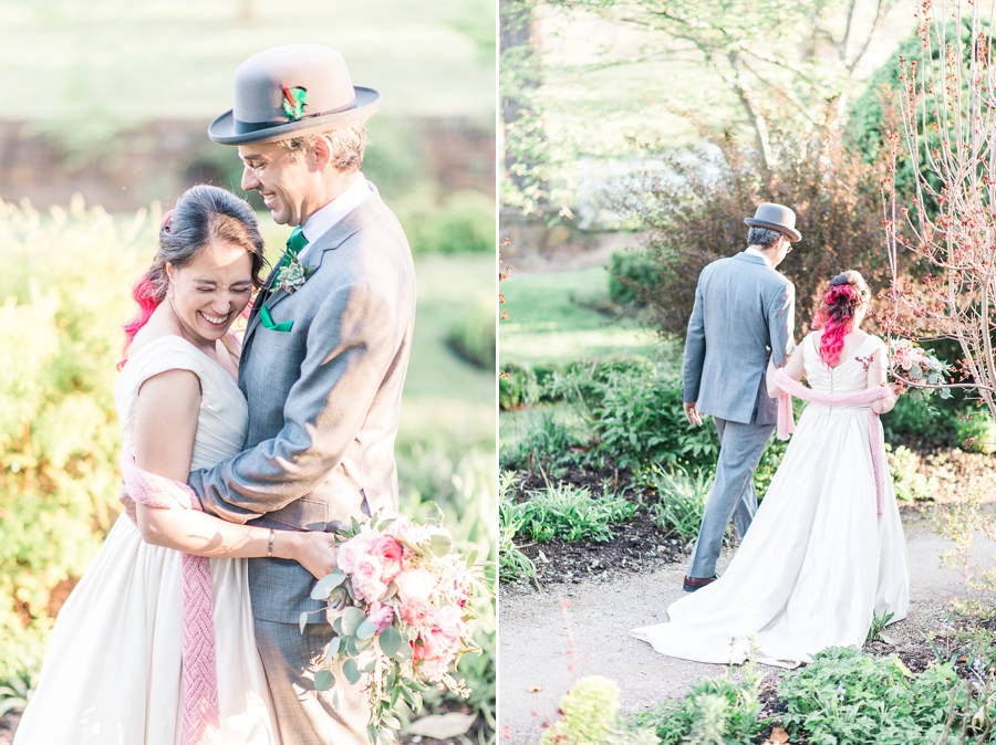 James & Natalie | Oatlands Plantation, Leesburg, Virginia Pink and Green Garden Wedding Photographer