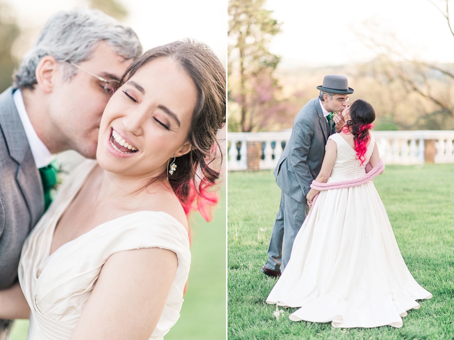 James & Natalie | Oatlands Plantation, Leesburg, Virginia Pink and Green Garden Wedding Photographer