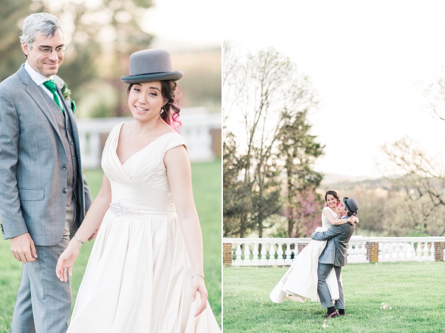 James & Natalie | Oatlands Plantation, Leesburg, Virginia Pink and Green Garden Wedding Photographer